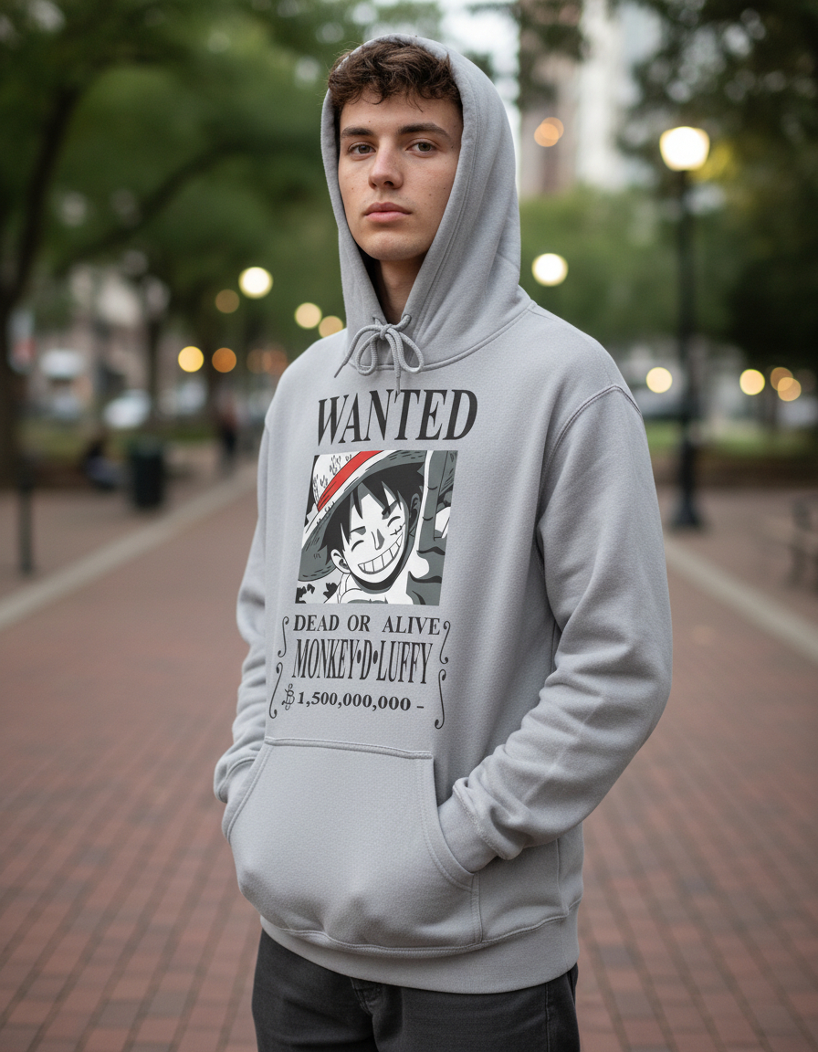Canguro Wanted Luffy Memoestampados - Imagen 13