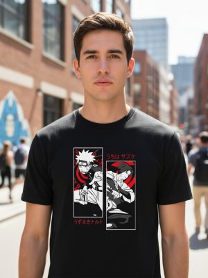 Remera: Naruto Y Sasuke 01 Memoestampados