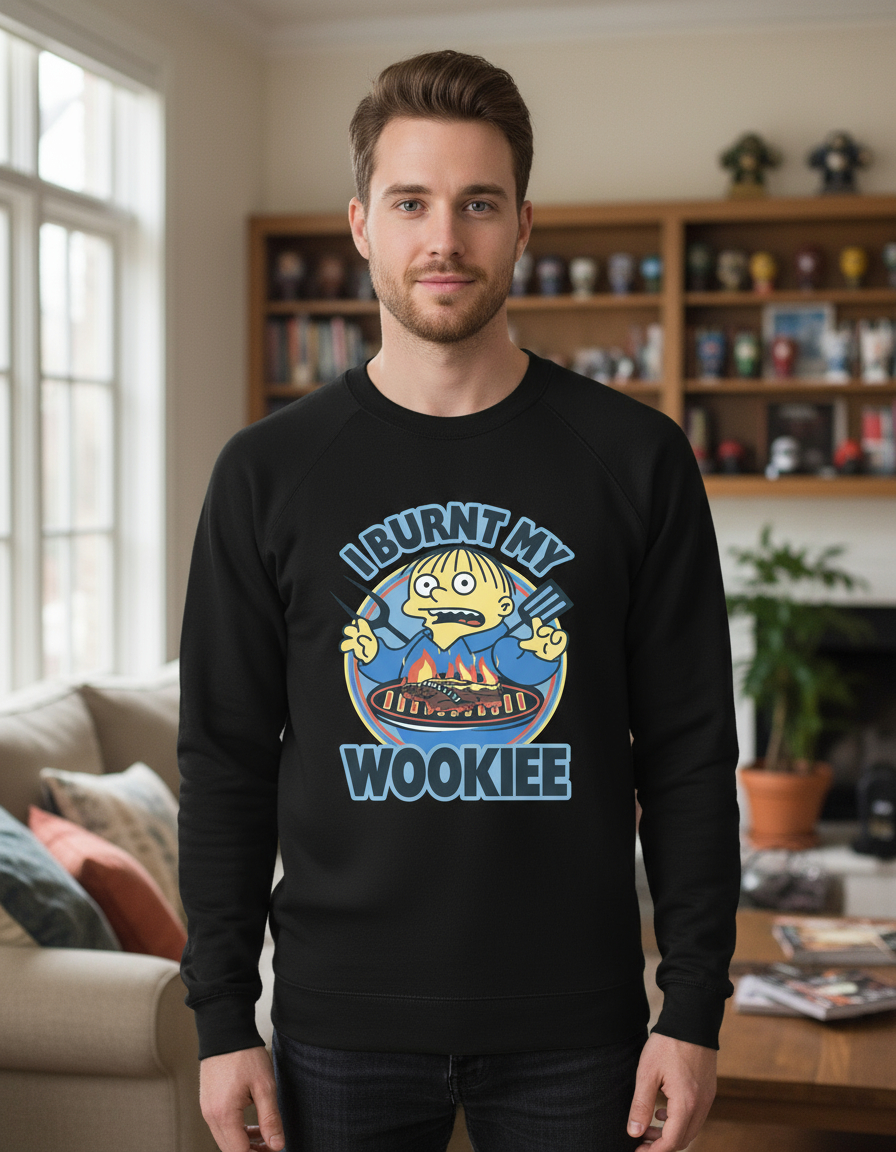 Buzo I Burnt My Wookie Ralph Memoestampados