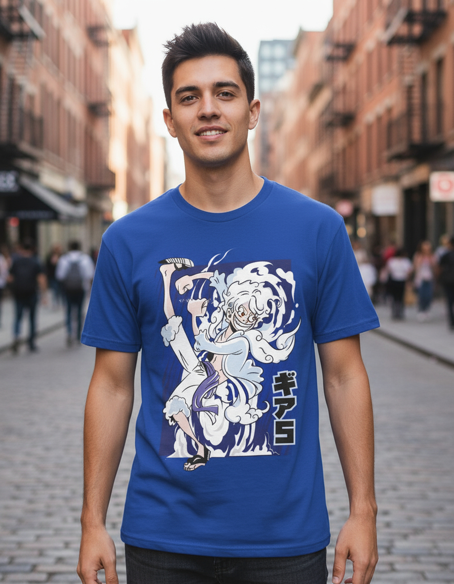 Remera: Luffy Gear Five 04 Memoestampados - Imagen 7