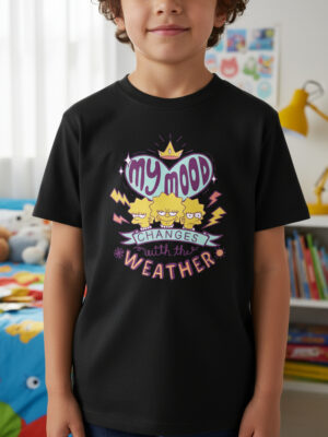 Remera: Lisa My Mood Changes Memoestampados