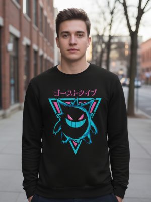 Buzo Pokemon Ghost Memoestampados
