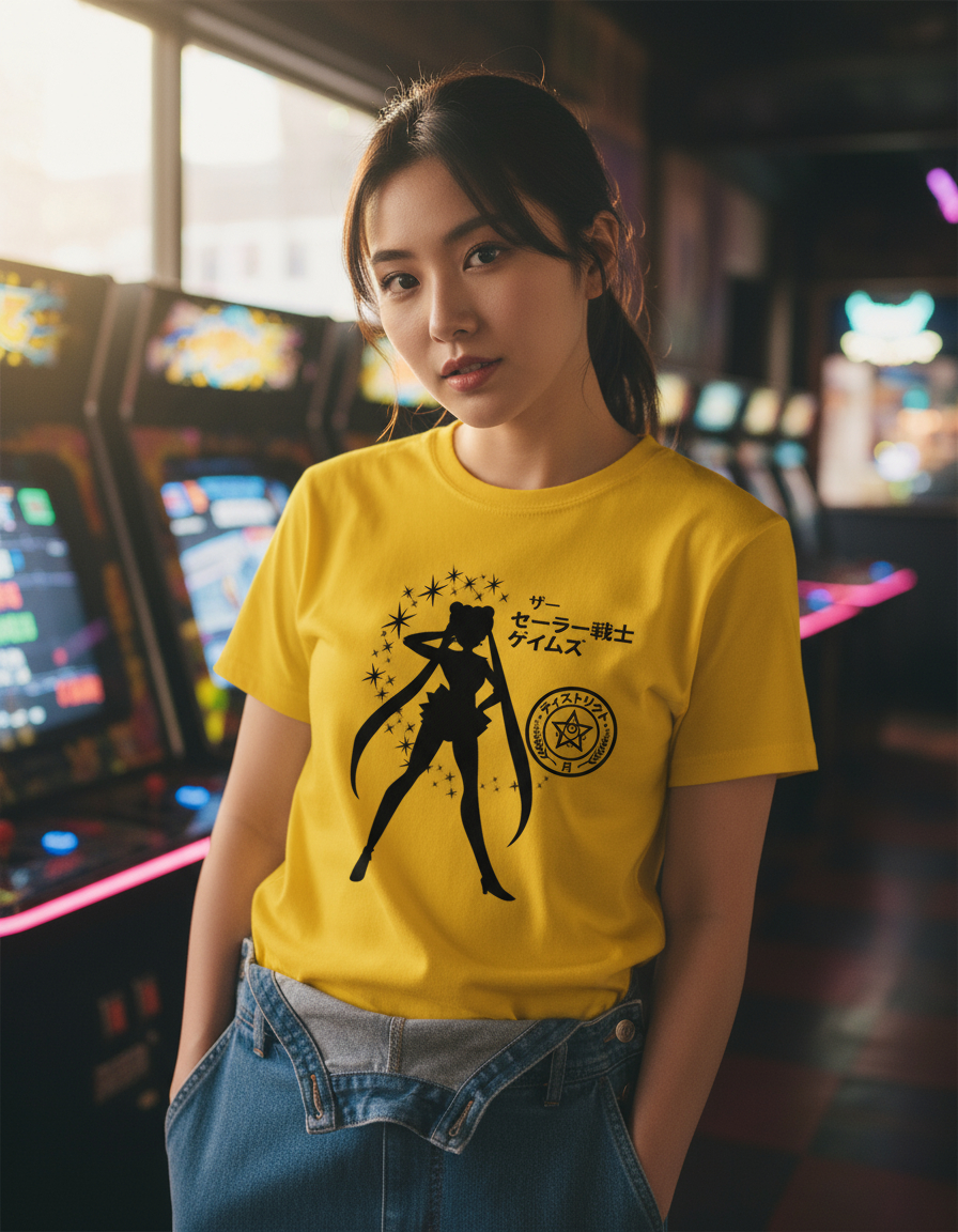 Remera: Sailor Moon Silueta Memoestampados - Imagen 5