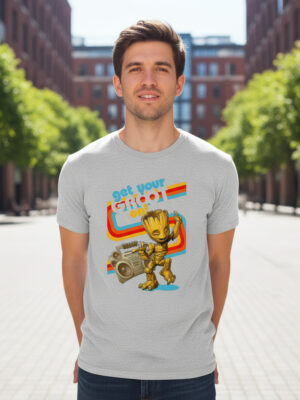 Remera: Groot Memoestampados