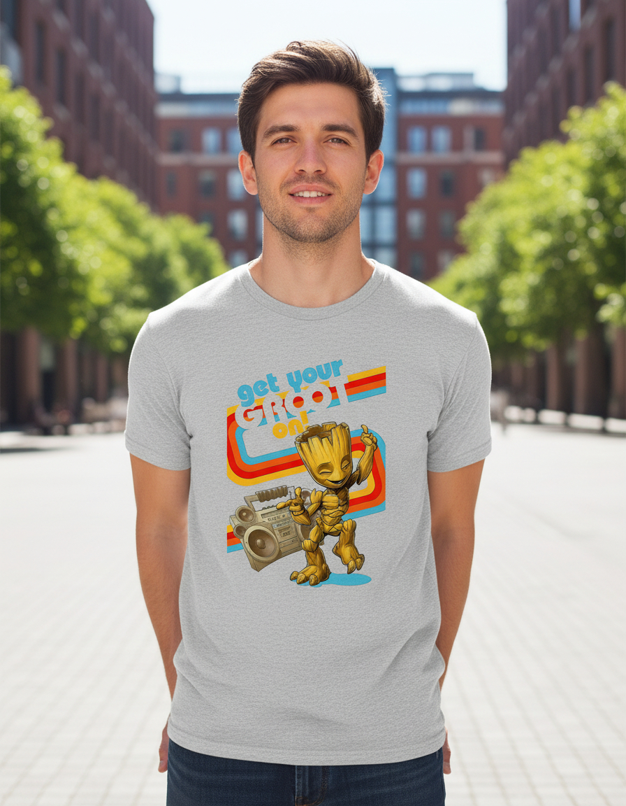 Remera: Groot Memoestampados