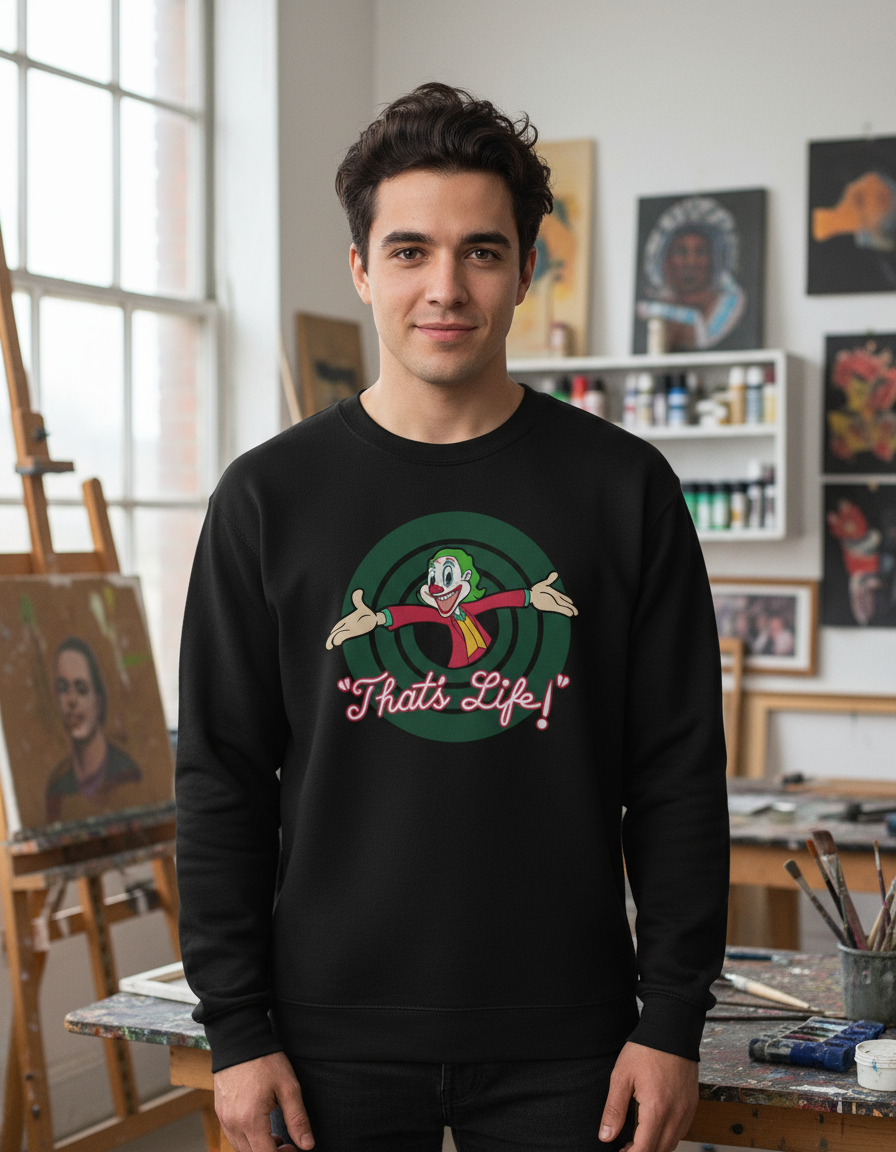Buzo Thats Life! Joker Memoestampados