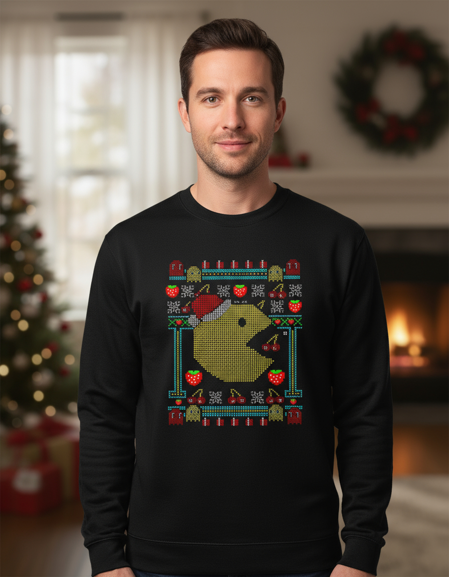 Buzo Ugly Pac Man Memoestampados