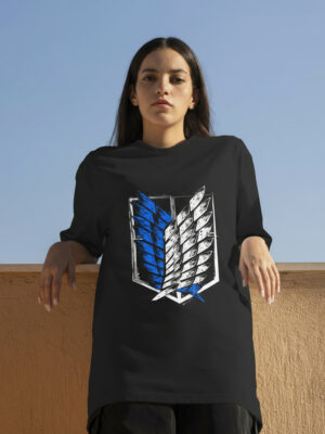 Remera: Ataque De Titanes Logo 01 Memoestampados