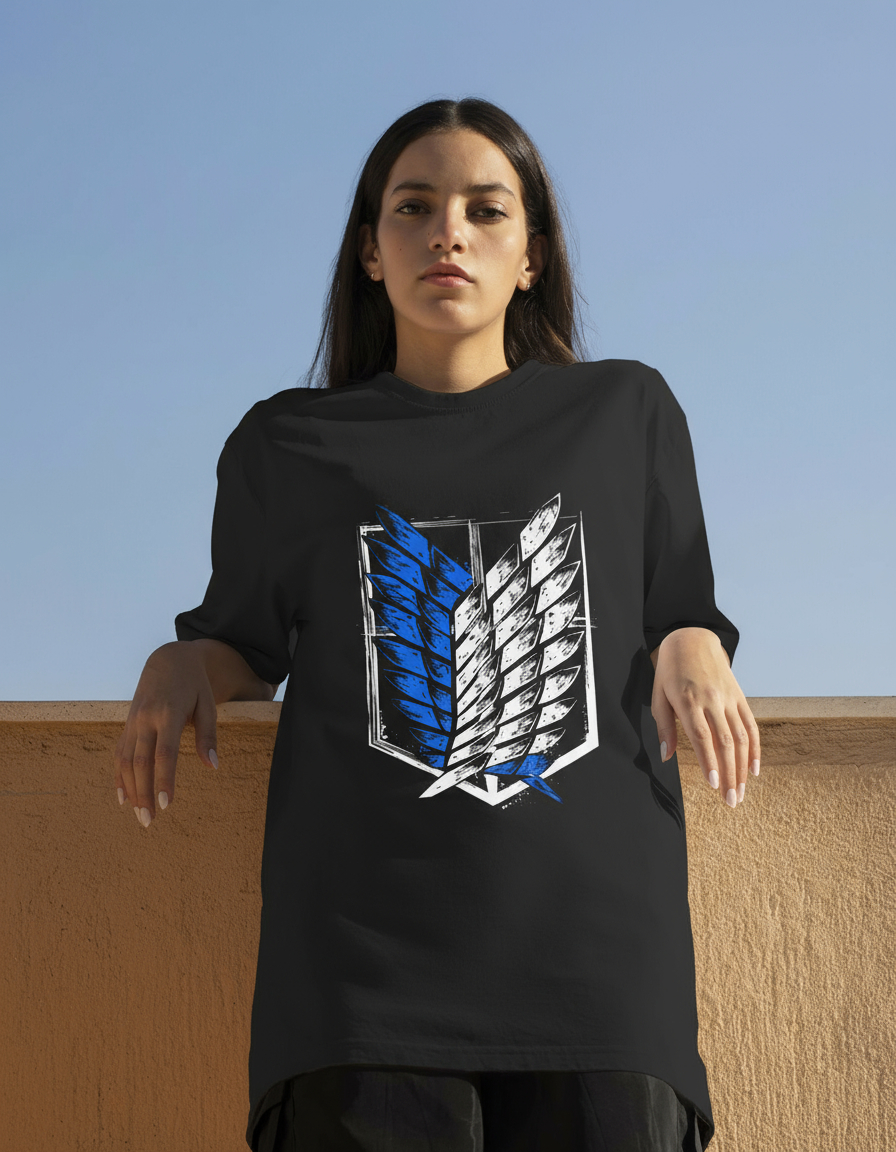 Remera: Ataque De Titanes Logo 01 Memoestampados