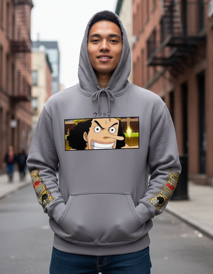 Canguro One Piece Usopp Memo Estampados - Imagen 6