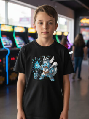 Remera: Seiya Cisne Squirtle Pokemon Memoestampados