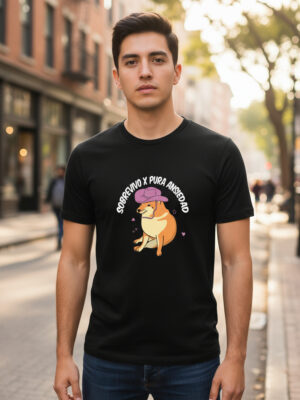 Remera: Sobrevivo X Pura Ansiedad Memoestampados