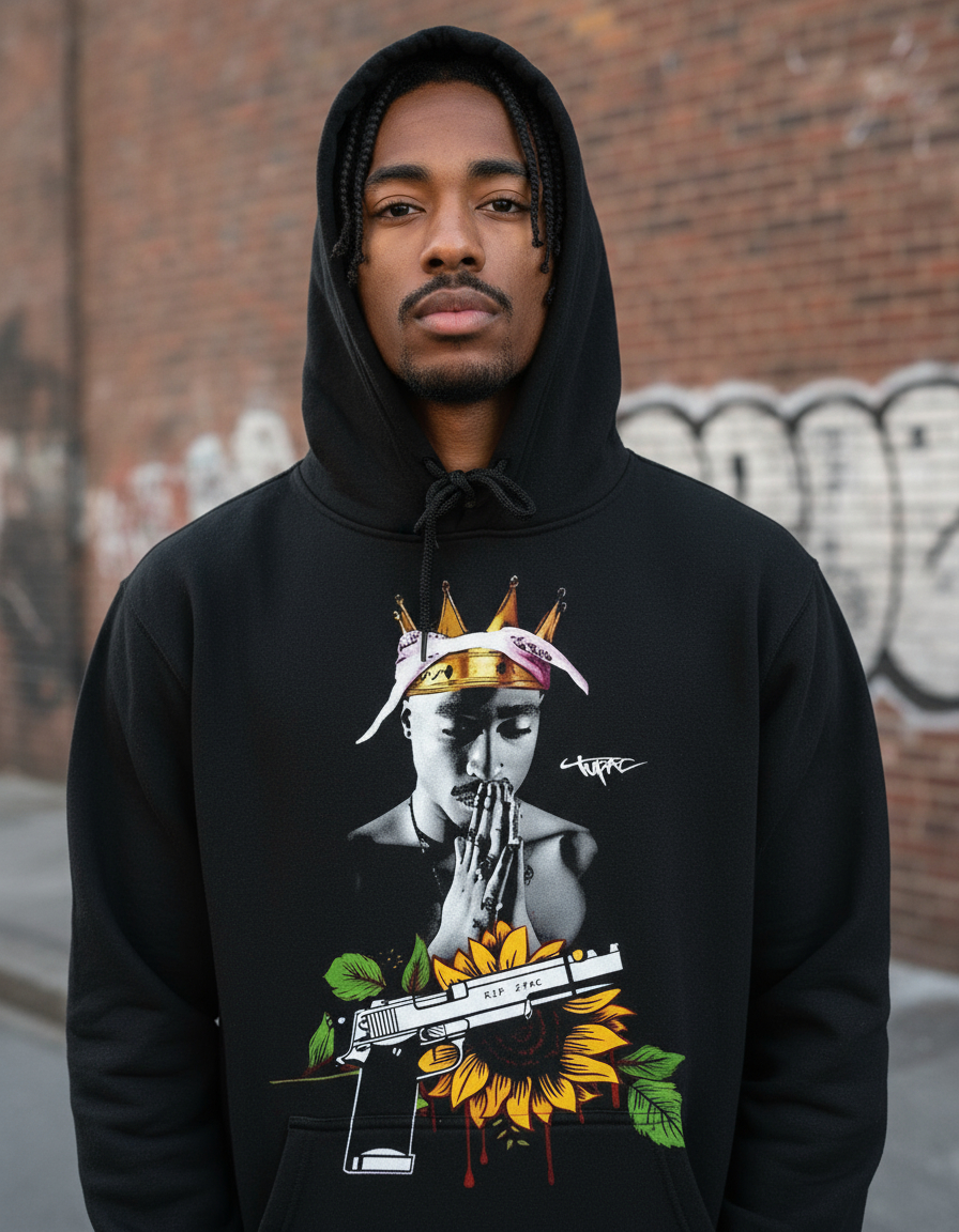 Canguro Tupac Shakur 2 Memoestampados - Imagen 3