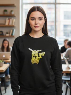 Buzo Vitral Picachu Memoestampados