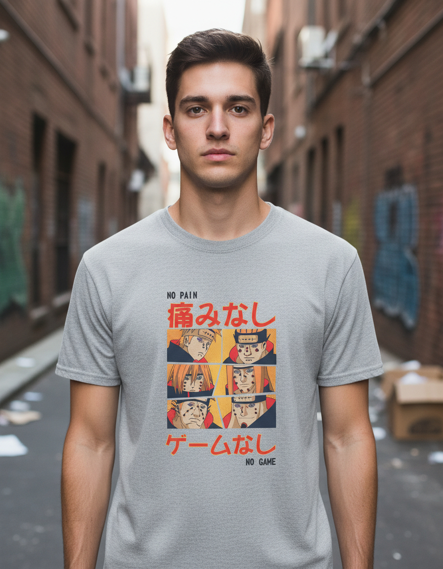 Remera: Naruto No Pain No Game Memoestampados - Imagen 25