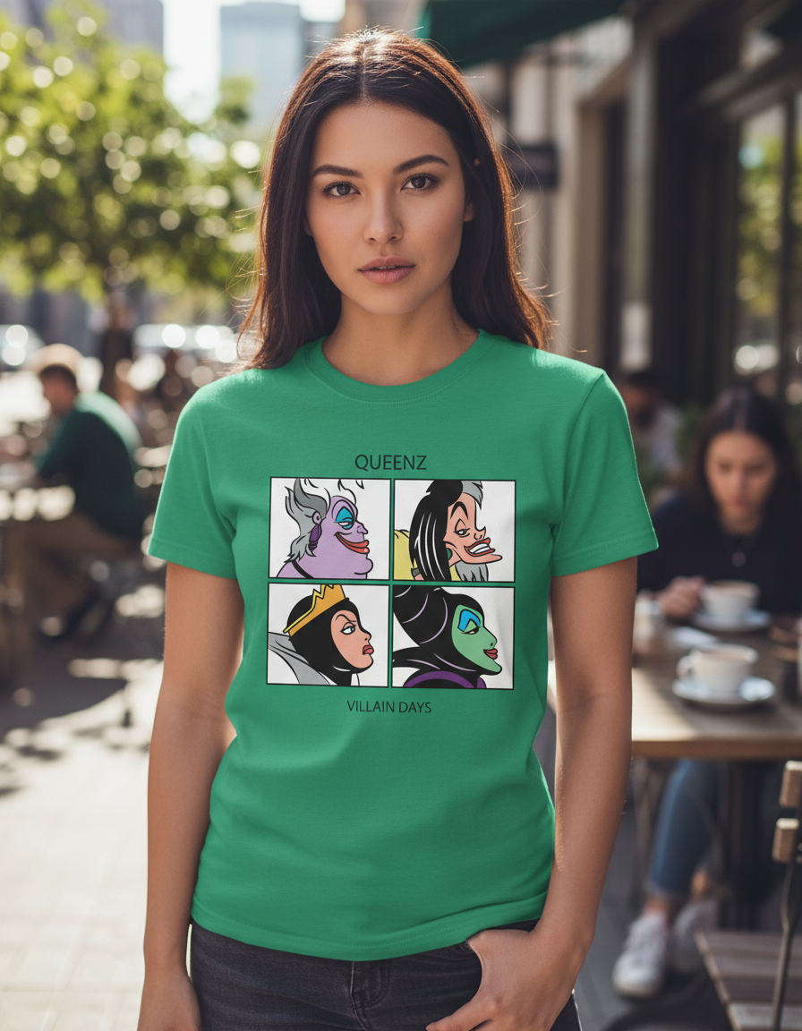 Remera: Queenz Villian Days Memoestampados - Imagen 8