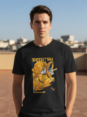 Remera: Demon Slayer Zenitsu 01 Memoestampados