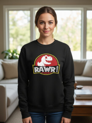 Buzo Rawr Park Memoestampados