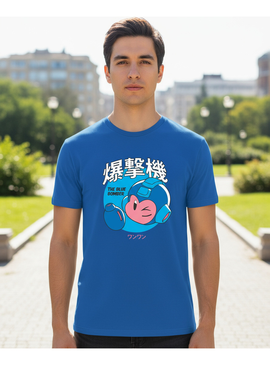 Remera: The Blue Bomberman Memoestampados - Imagen 3