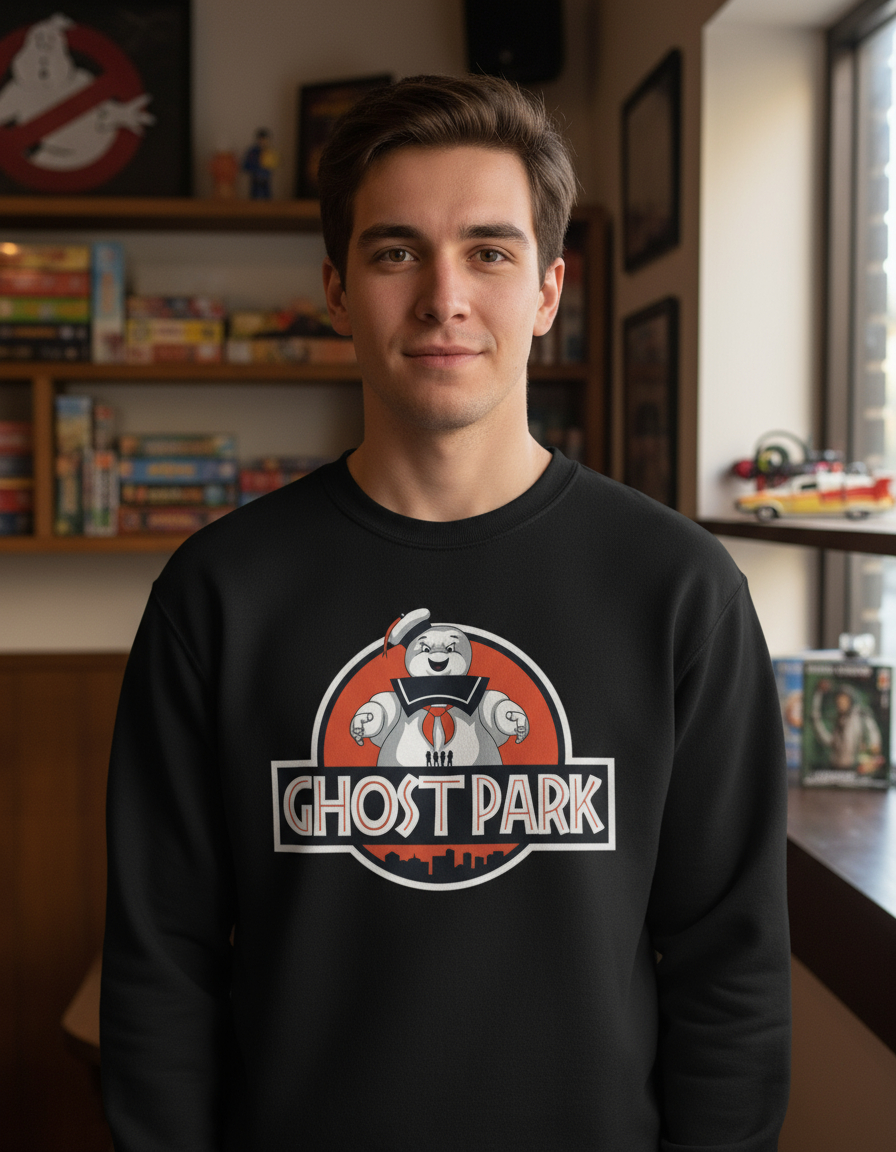 Buzo Ghost Park Memoestampados