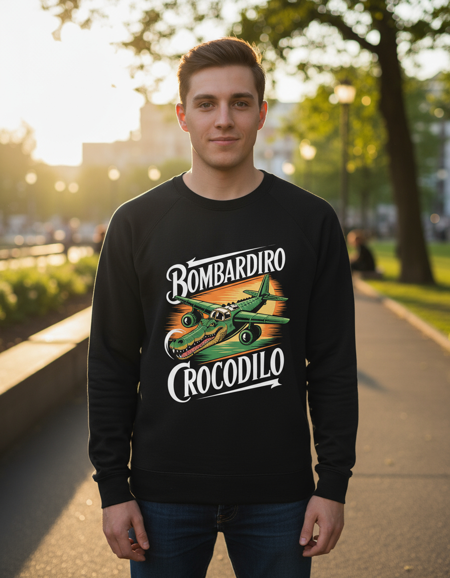 Buzo Bombardiro Crocodilo Memoestampados - Imagen 5