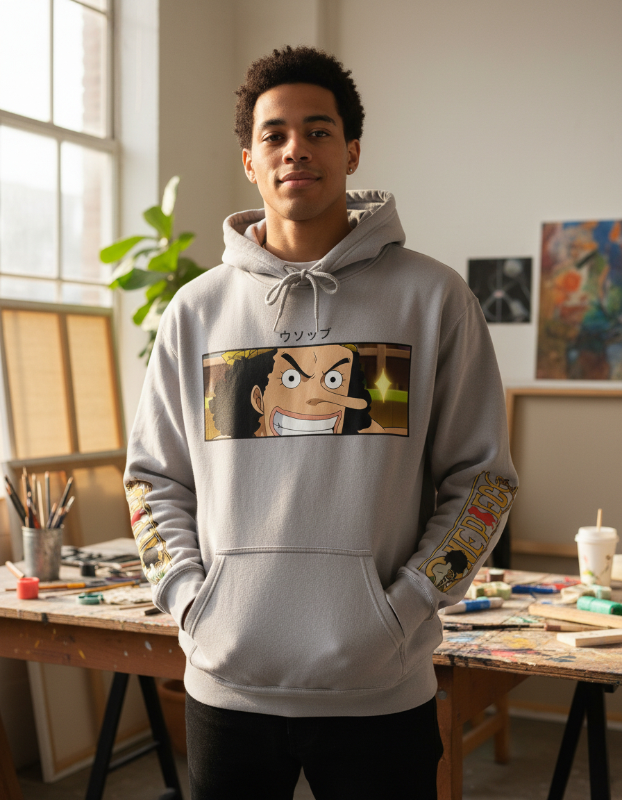 Canguro One Piece Usopp Memo Estampados - Imagen 11