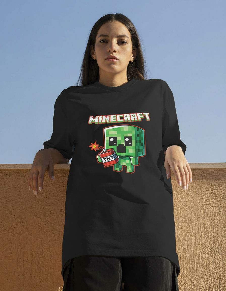 Remera: Minecraft Tnt Memoestampados