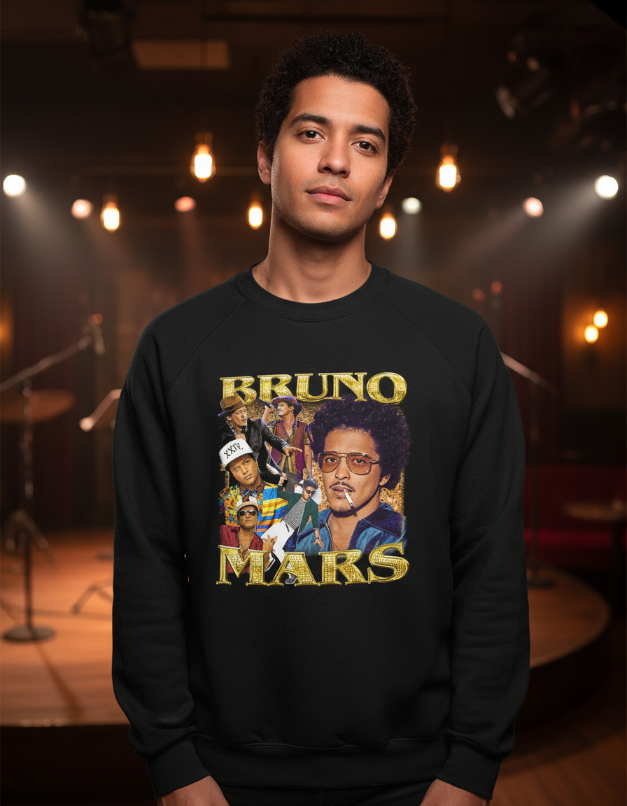 Buzo Bruno Mars Memoestampados