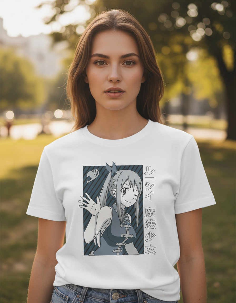 Remera: Lucy Heartfillia Memoestampados - Imagen 21