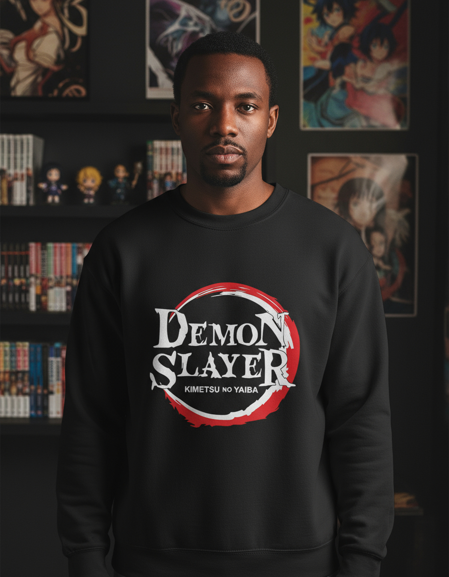 Buzo Anime Deamon Slyder Logo Memoestampados - Imagen 3