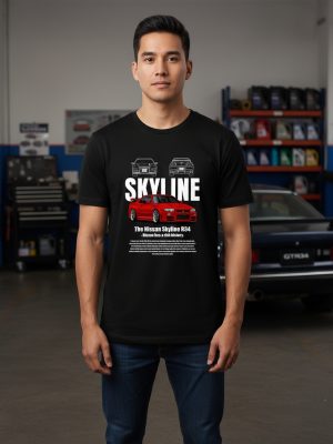 Remera: Nissan Skyline 02 Memoestampados