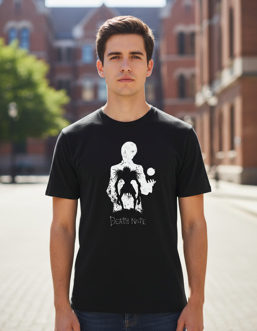 Remera Death Note 2 Algodón Memo Estampados - Imagen 4