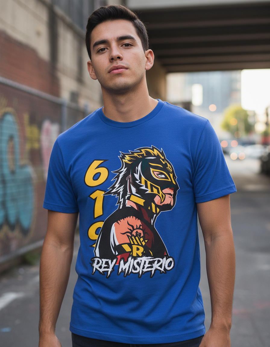 Remera: Rey Misterio Memoestampados - Imagen 10