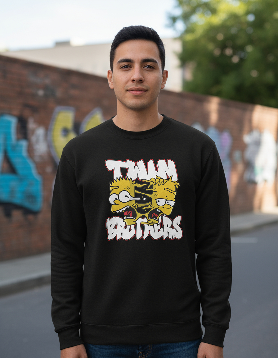 Buzo Bart Twin Brothers Memoestampados