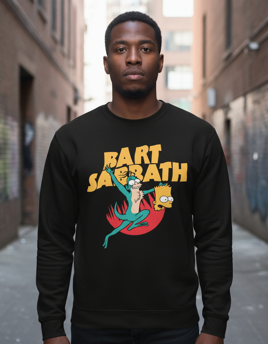 Buzo Bart Sabbath Memoestampados