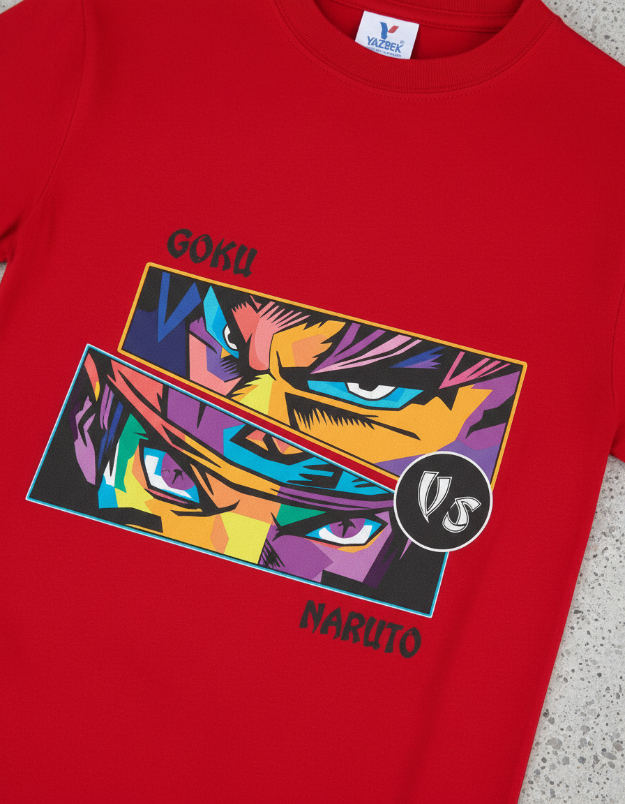 Remera: Goku Vs Naruto Memoestampados - Imagen 13