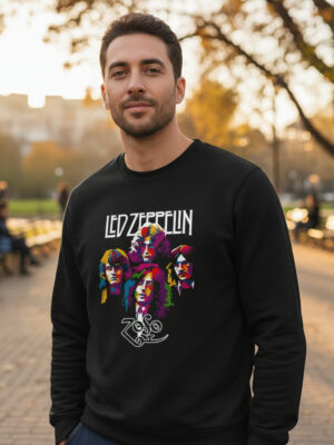 Buzo Led Zeppelin Zoso Memoestampados