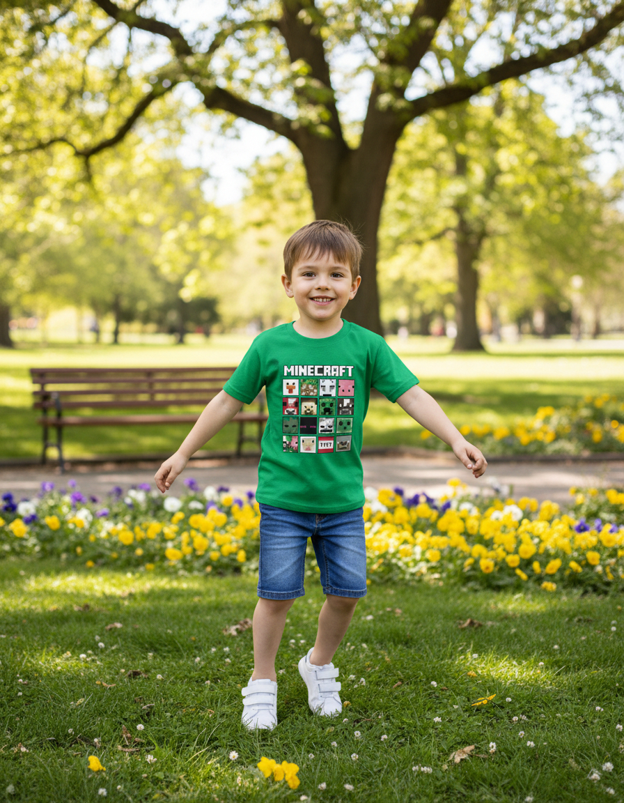 Remera: Minecraft Faces Memoestampados - Imagen 15