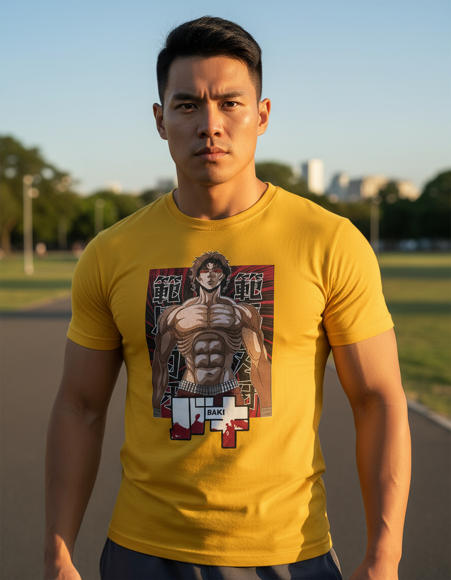 Remera: Baki Hanma Memoestampados - Imagen 9