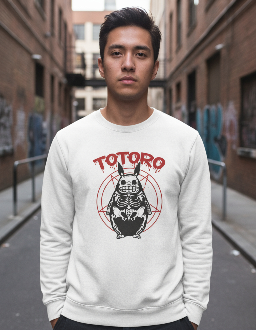 Buzo Totoro Evil Memoestampados