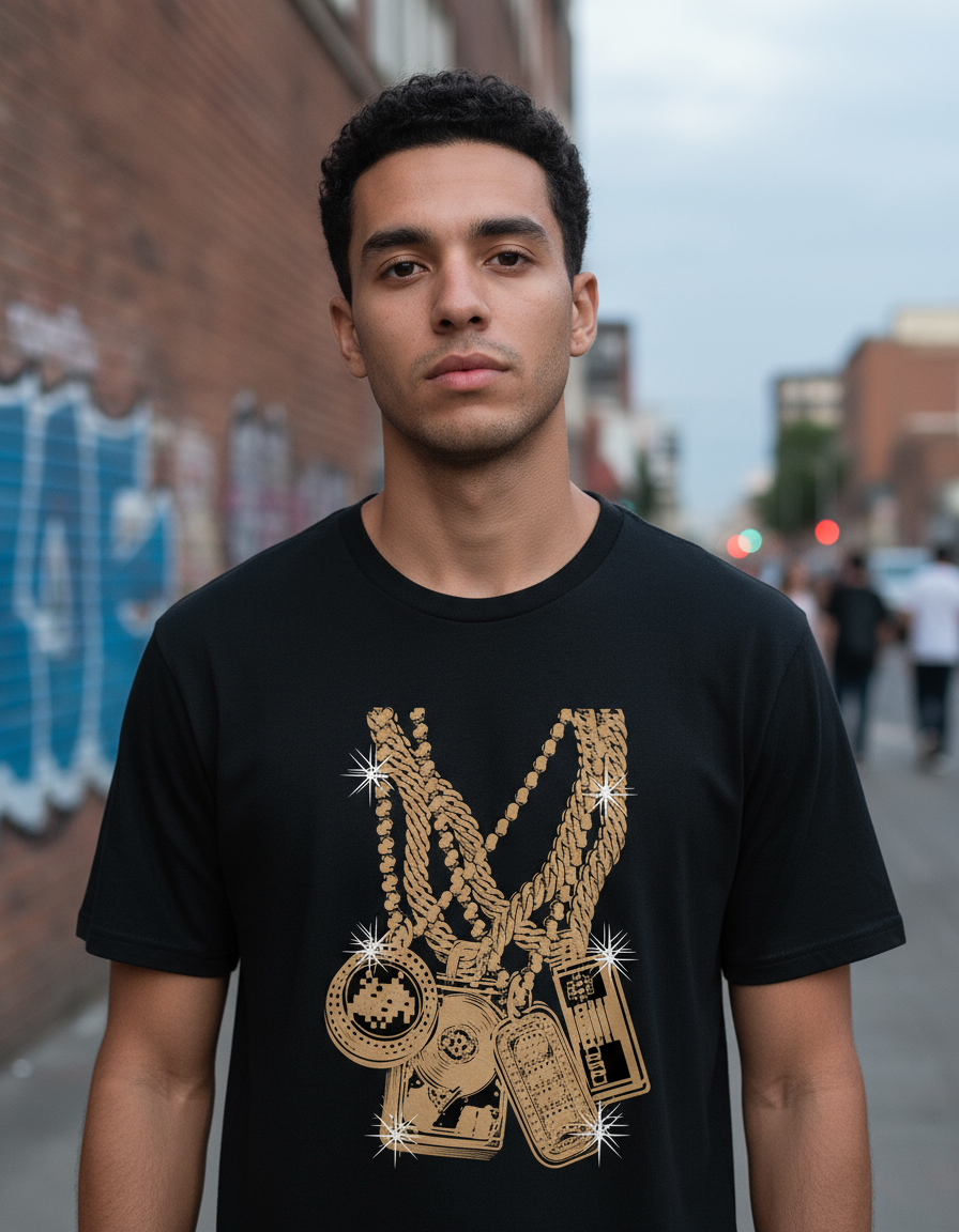 Remera: Bling Geek Memoestampados