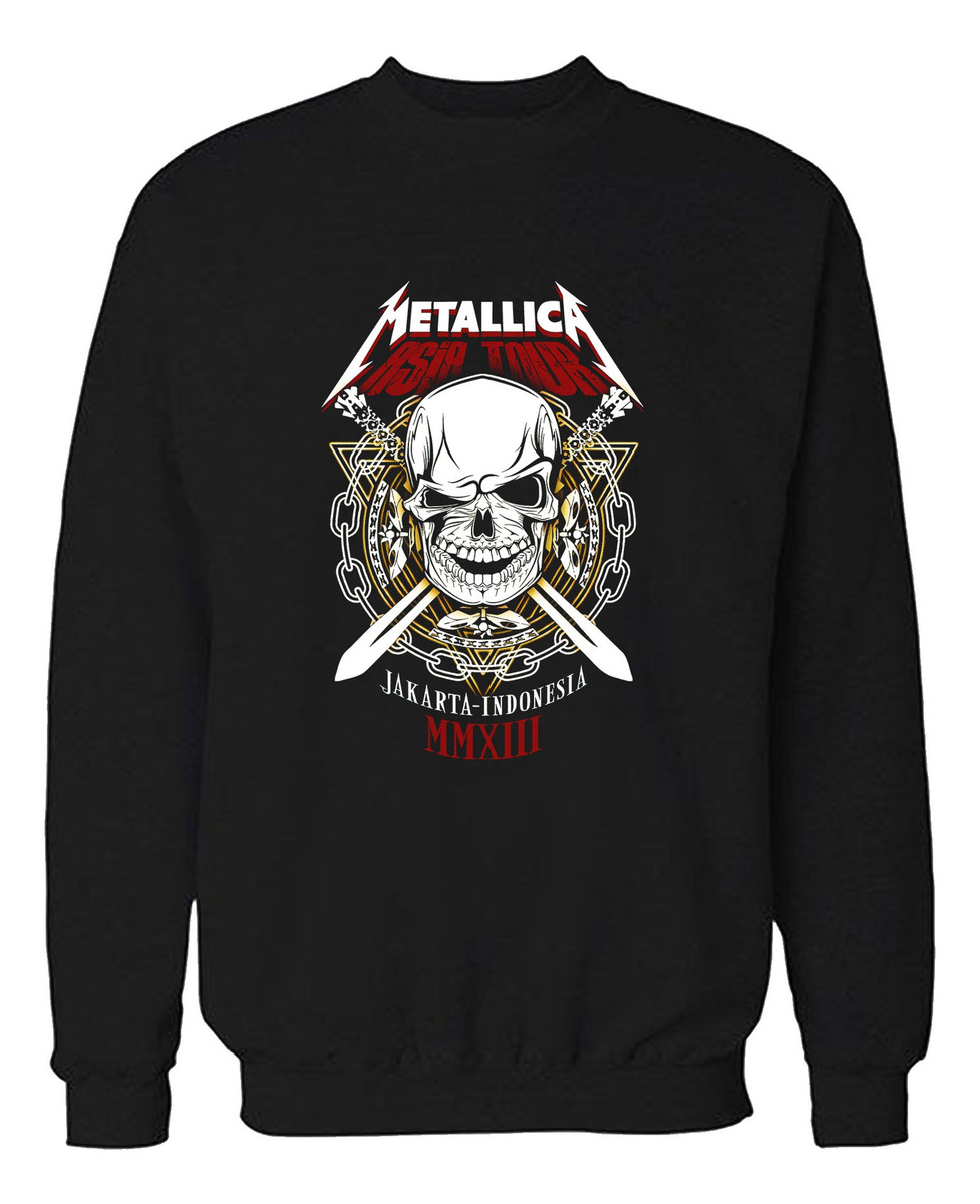 Buzo Metallica Asia Tour Memoestampados - Imagen 2