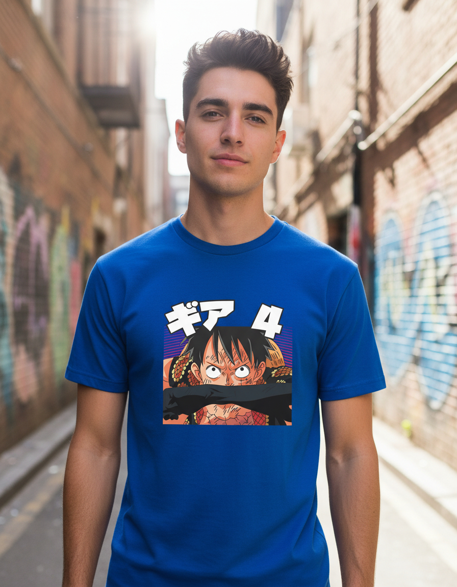 Remera: Luffy Gear 4 Memoestampados - Imagen 5