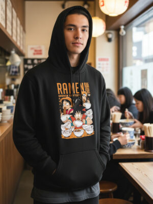 Canguro Ramen Naruto, Goku Y Luffy Memoestampados