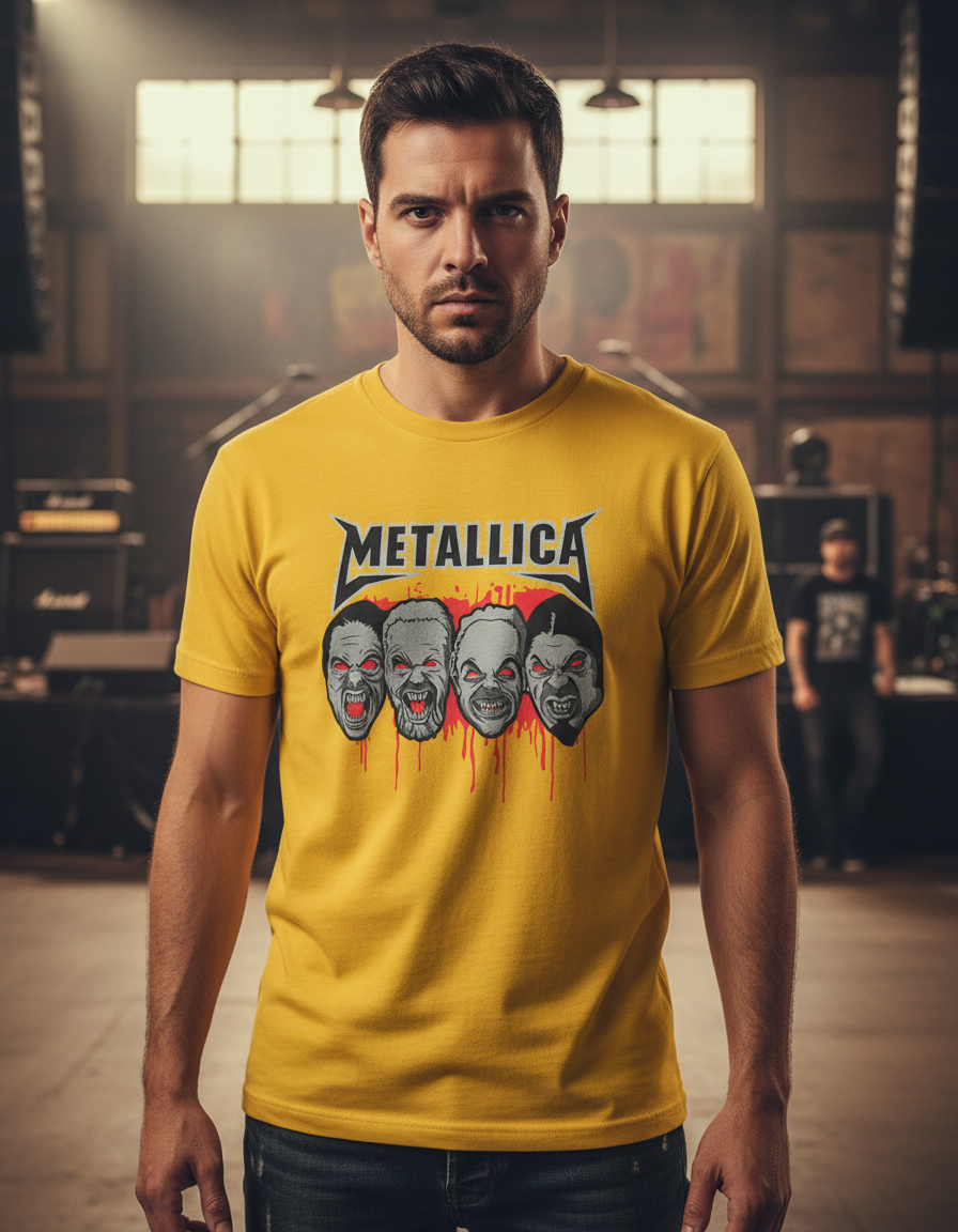 Remera: Metallica 14 Memoestampados - Imagen 13