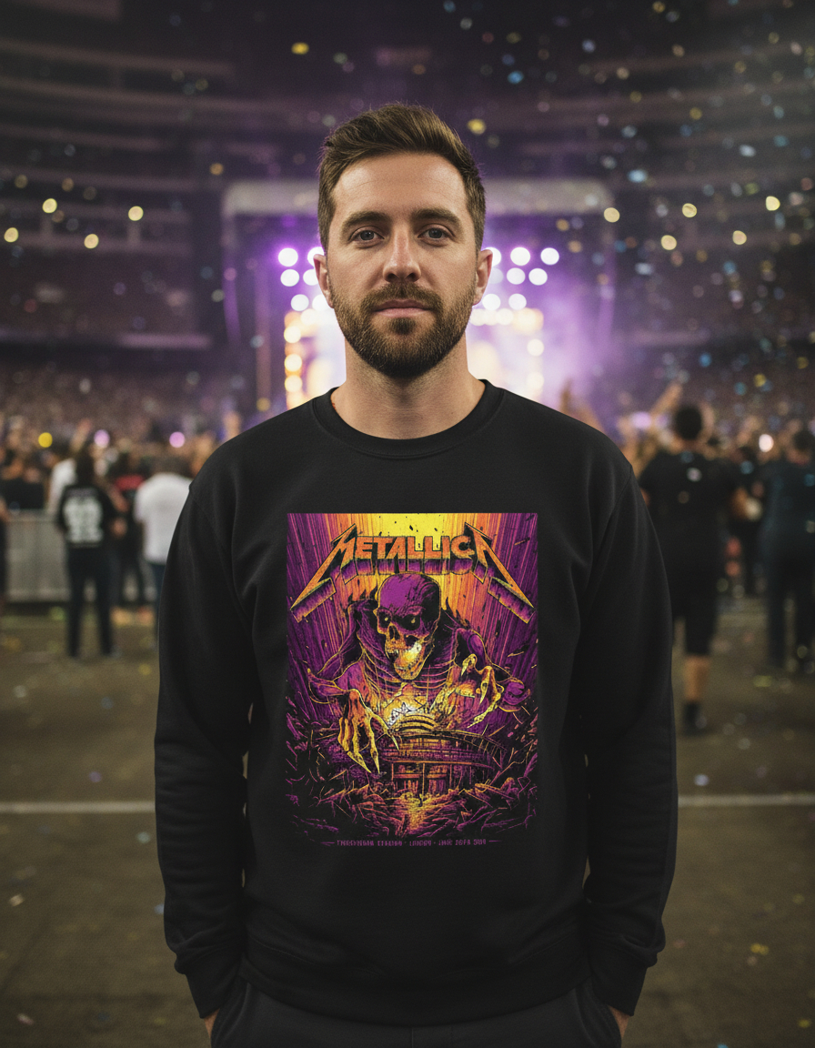 Buzo Metallica 3 Memoestampados