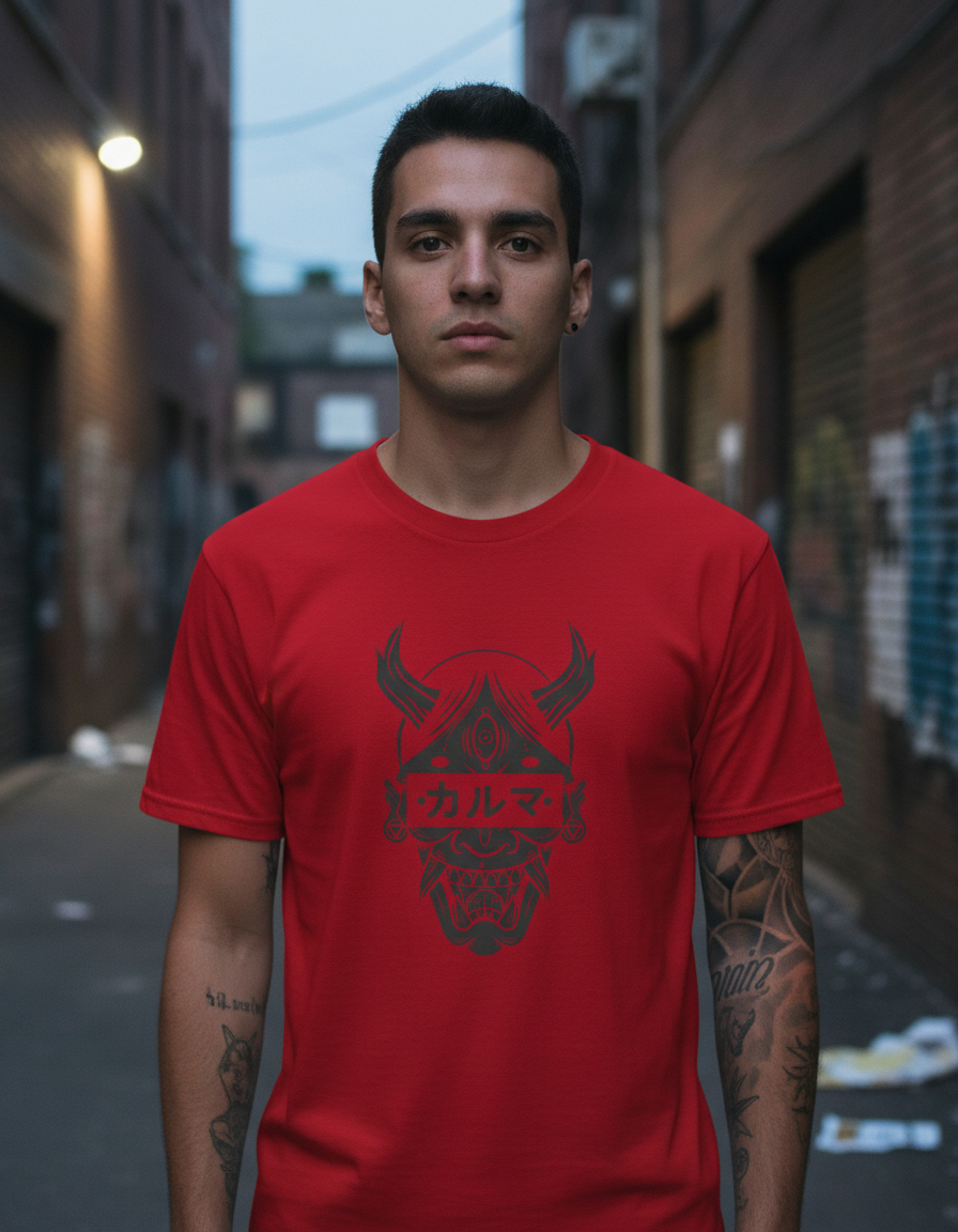 Remera: Demonio Japones Anime Memoestampados - Imagen 11