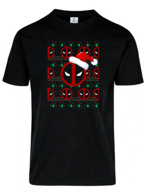 Remera: Ugly Navideño Deadpool Memoestampados