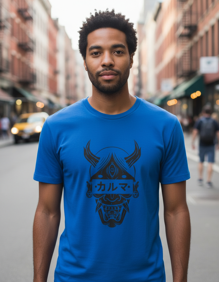 Remera: Demonio Japones Anime Memoestampados - Imagen 7