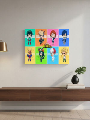 Cuadro Boku No Hero 561 30x40 Mdf Memoestampados